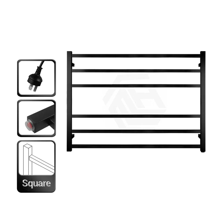 850mm Wide Heated Towel Rails