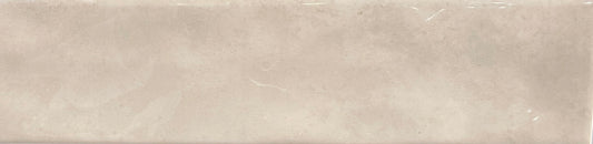 ALMOND BEIGE SUBWAY CERAMIC GLOSS TILES 75X300MM - $59/SQM - The Tile Collection™