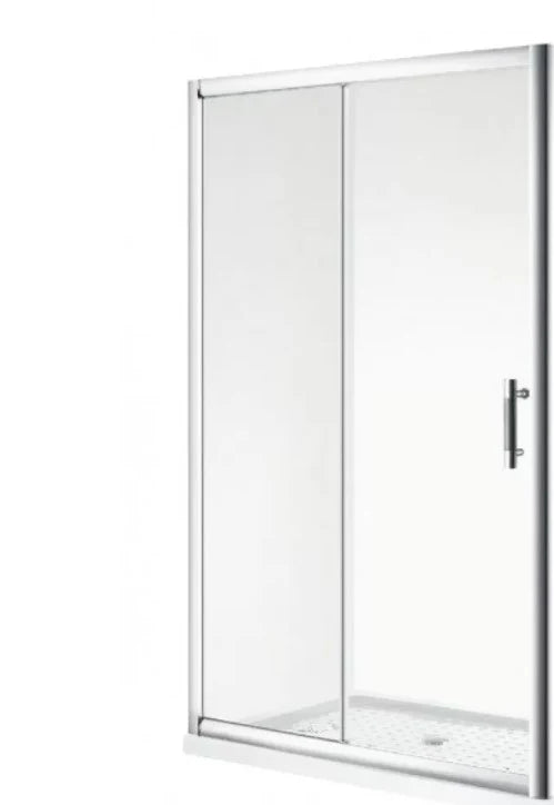 900X1200X900MM ALCOVE SHOWER ENCLOSURE WITH SLIDING DOOR - CHROME - The Tile Collection™