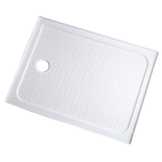 ACRYLIC RECTANGLE SHOWER TRAY 1100X750MM - 4 SIDED UPSTAND - The Tile Collection™