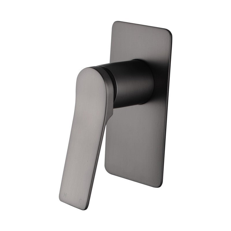 ELEGANCE SLIM SHOWER MIXER - CHROME, MATTE BLACK & BRUSHED GUNMETAL - The Tile Collection™