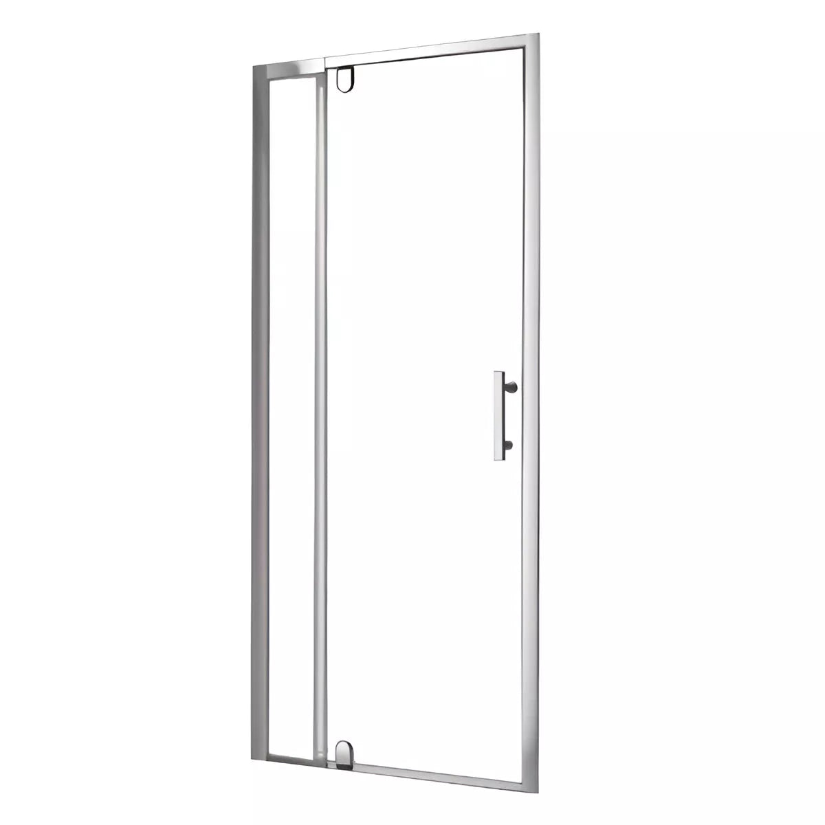 900x900x900MM ALCOVE 3 SIDED SHOWER ENCLOSURE WITH SWING DOOR - CHROME