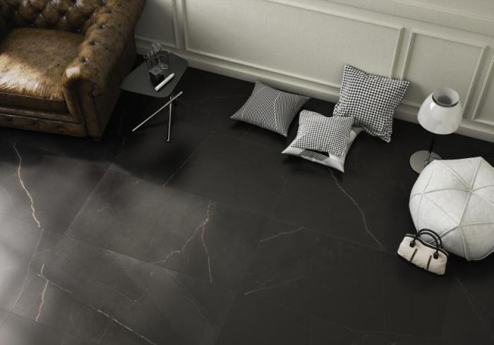 EMERITA DARK MATTE PORCELAIN TILE 600X600MM - $79/SQM - The Tile Collection™