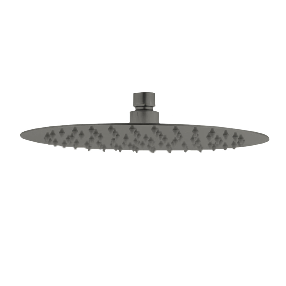 250MM ROUND SLIM RAIN SHOWER HEAD – 5 COLOURS FINISHES | 304 STAINLESS STEEL