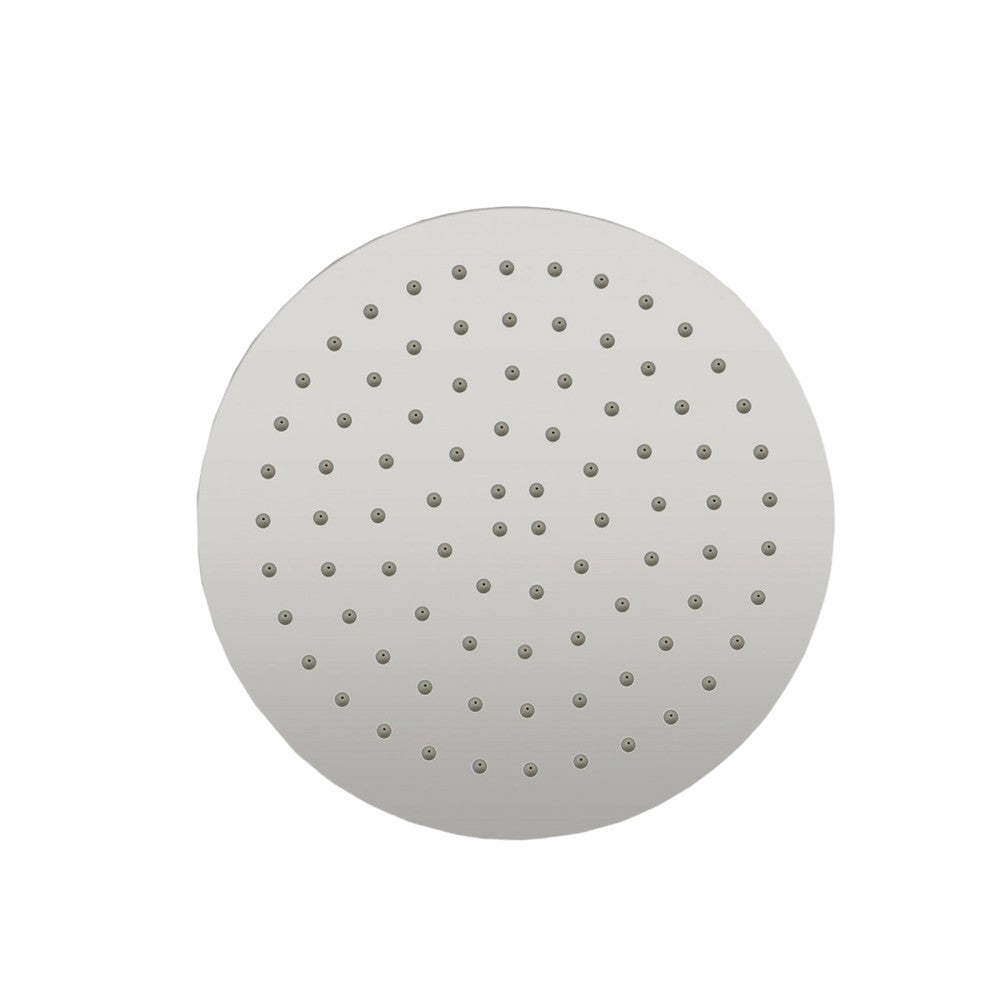 250MM ROUND SLIM RAIN SHOWER HEAD – 5 COLOURS FINISHES | 304 STAINLESS STEEL