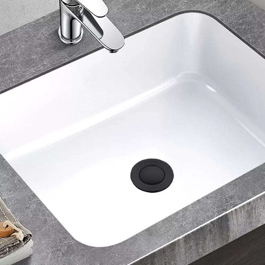 32MM SOLID BRASS BASIN POP UP WASTE WITHOUT OVERFLOW - MATTE BLACK - The Tile Collection™