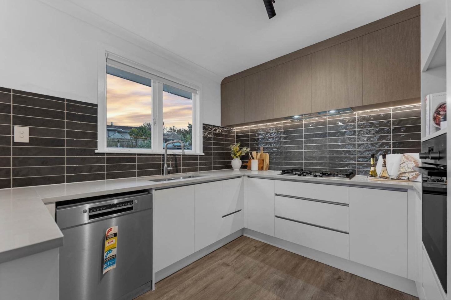 ASH GREY SUBWAY CERAMIC TILES 75X300MM - $59/SQM - The Tile Collection™
