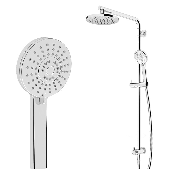 ELEMENTI SPLASH 1 COLUMN SHOWER 3FCT - CHROME - The Tile Collection™