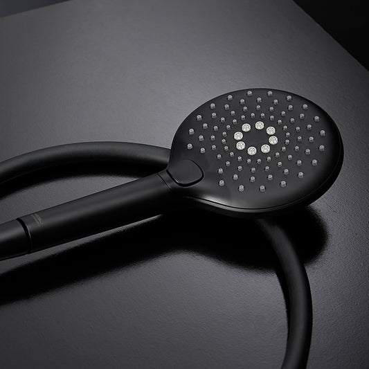 ELEMENTI SPLASH PLUS ROUND SLIDE SHOWER 900MM 3 FCT - BLACK - The Tile Collection™