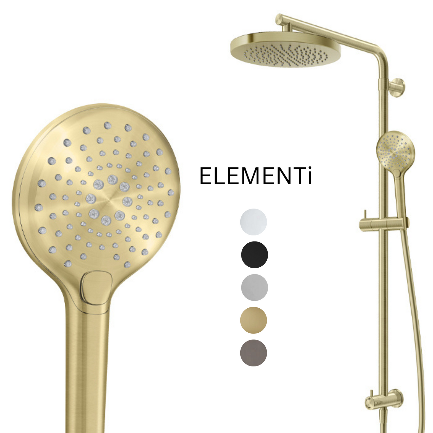 ELEMENTI SPLASH PLUS ROUND COLUMN SHOWER - 5 COLOURS - The Tile Collection™