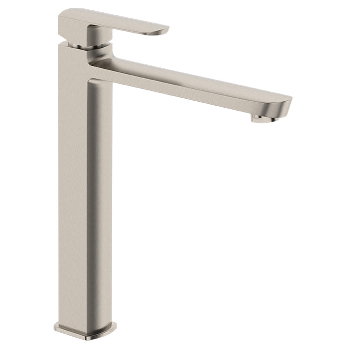 ELEMENTI ION EXTENDED HEIGHT BASIN MIXER - BRUSHED NICKEL (MULTI PRESSURE) - The Tile Collection™