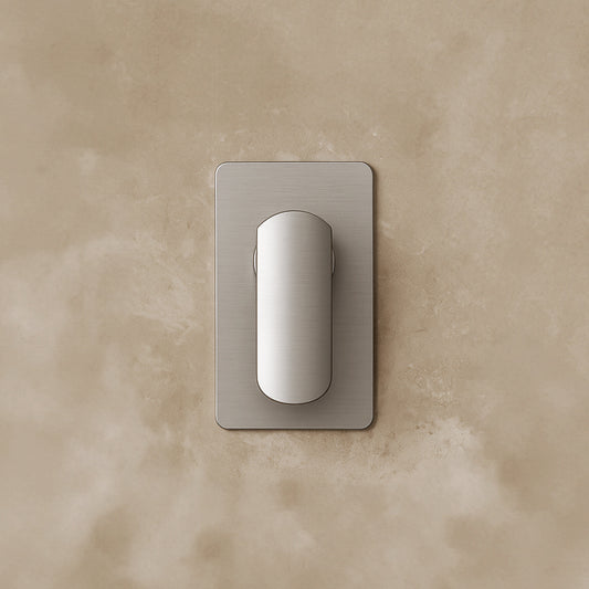 ELEMENTI ION MAINS PRESSURE SHOWER MIXER - BRUSHED NICKEL - The Tile Collection™