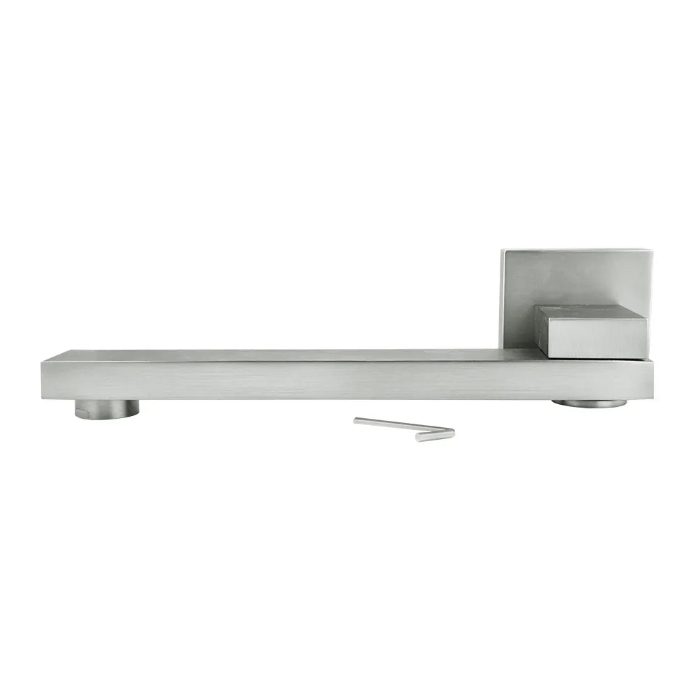 FUSION SQUARE SWIVEL BATH SPOUT 260MM - 5 COLOURS - The Tile Collection™