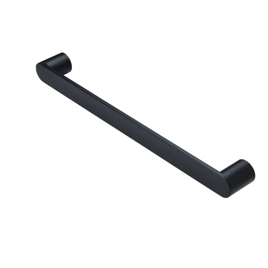 12V ROUND HORIZONTAL SINGLE HEATED TOWEL BAR | 600MM | 5 COLOURS | DN - The Tile Collection™