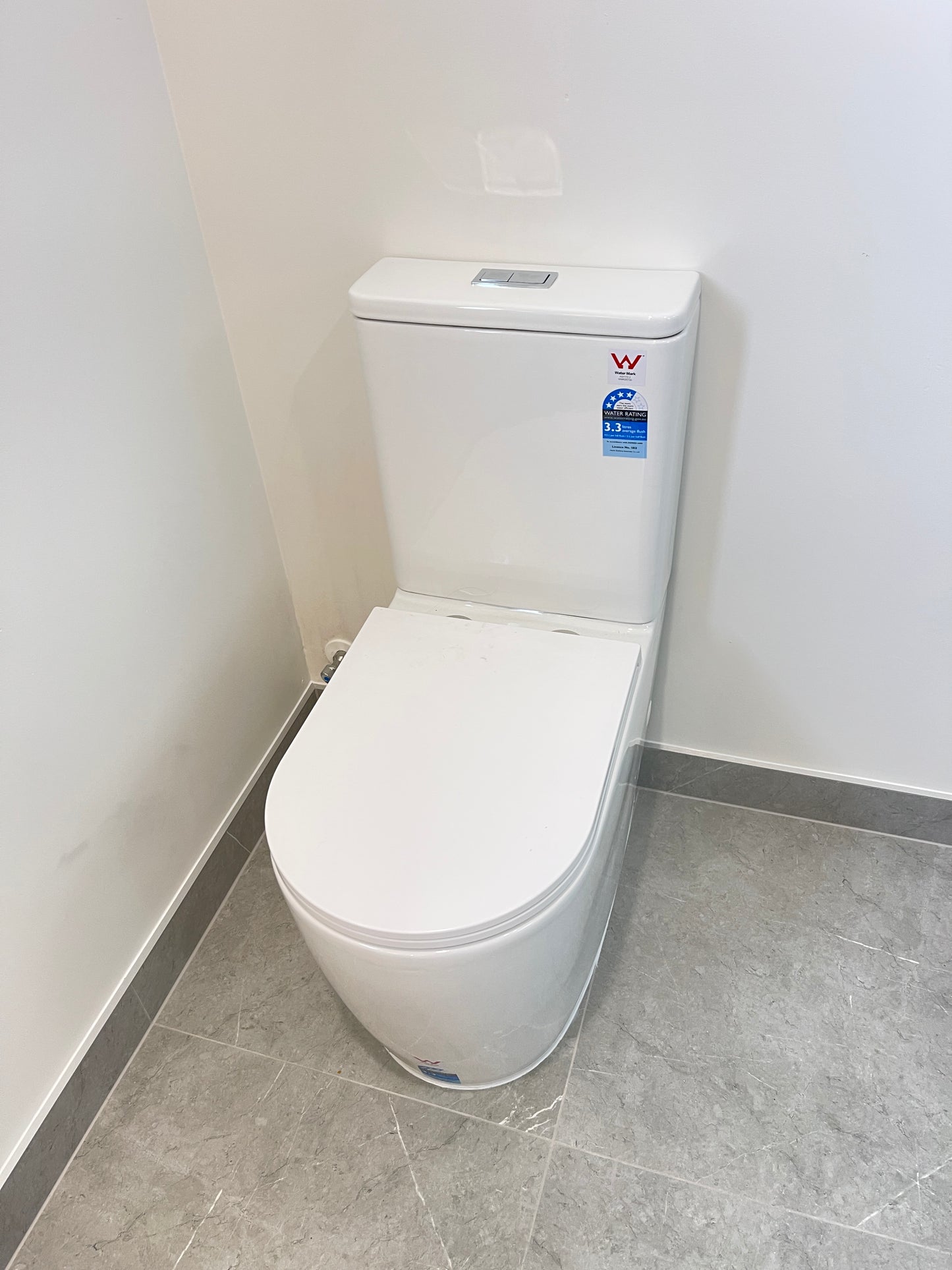 OCEANO OVERHEIGHT ZERO RIM TORNADO TOILET SUITE 660x370x850MM - The Tile Collection™