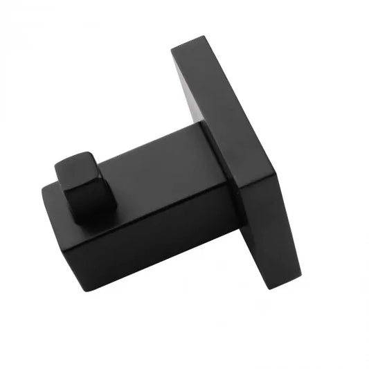 MATTE BLACK SQUARE ROBE HOOK - The Tile Collection™