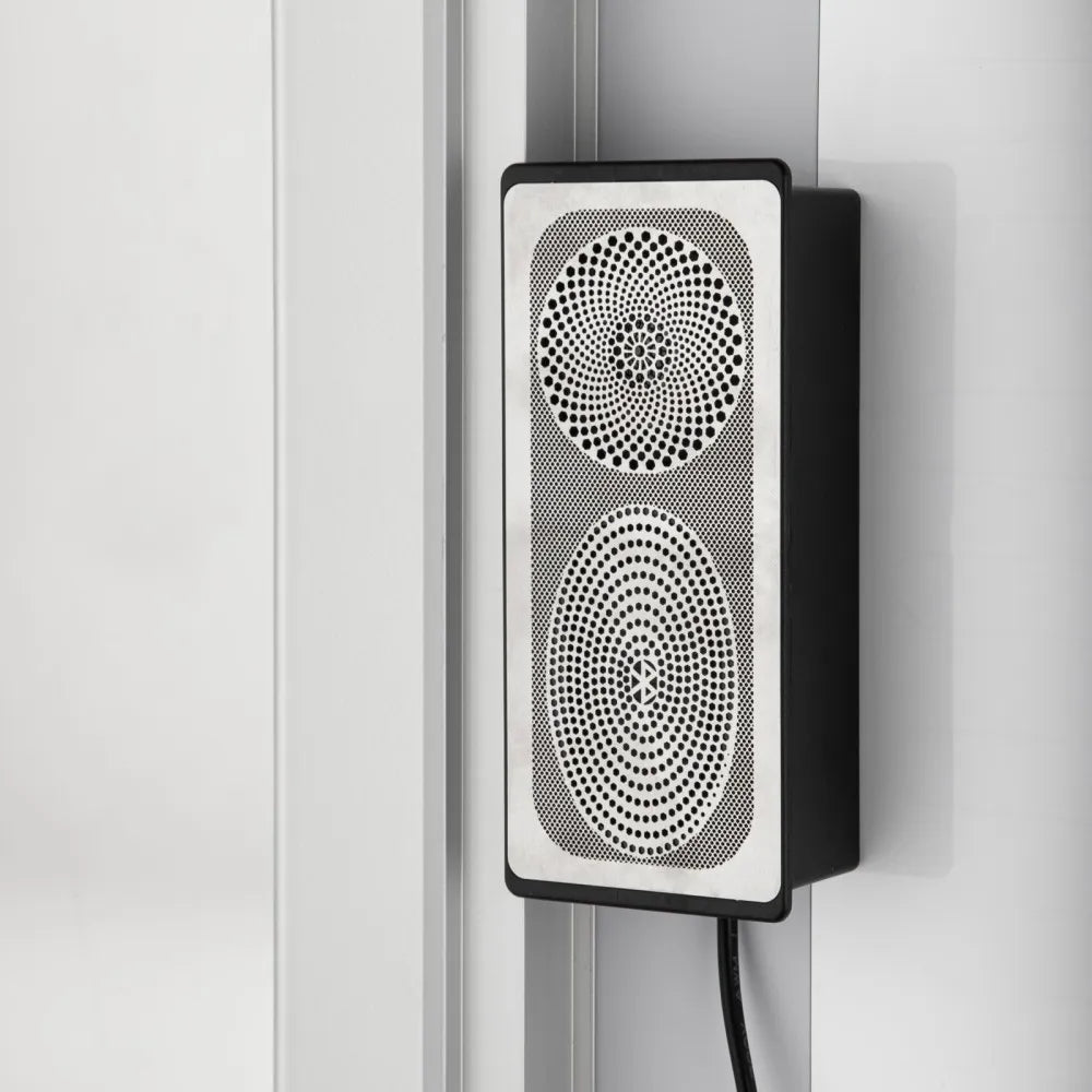 800x500MM OVAL LED MIRROR WITH BLUETOOTH SPEAKER | DEFOGGER | 3 COLOURS LIGHTS - The Tile Collection™