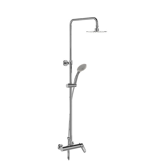 KOHLER ALEO DUAL SHOWER COLUMN - EXPOSED VALVE 97826T-4E-CP - The Tile Collection™