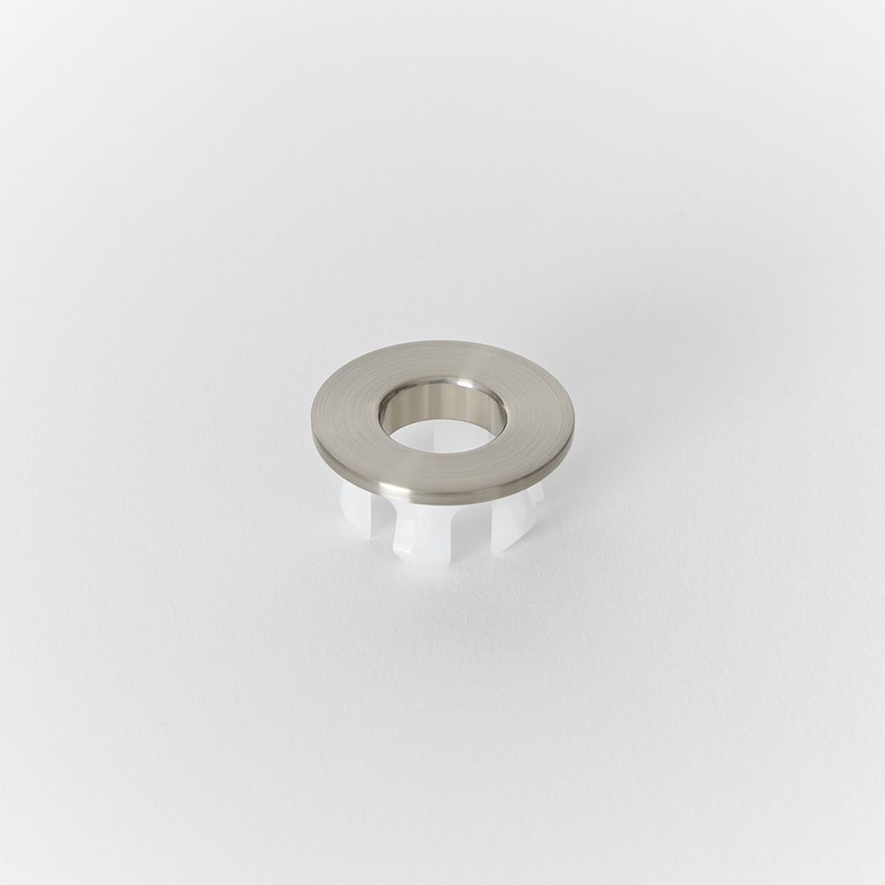 ZEPHYR BASIN OVERFLOW RING - BRUSHED NICKEL - The Tile Collection™