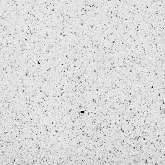 DIAMOND WHITE ENGINEERED STONE VANITY BENCHTOP - CUSTOM SIZES AVAILABLE