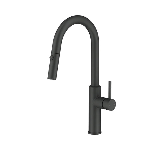 DOVE GOOSENECK PULLOUT KITCHEN SINK MIXER | 4 COLOURS - The Tile Collection™