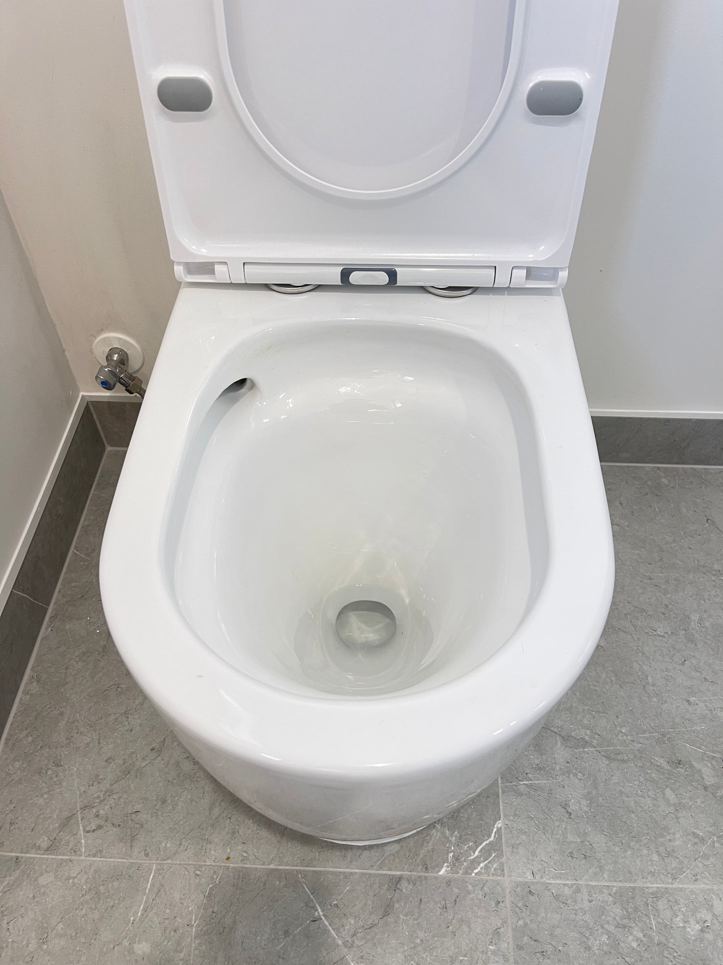 OCEANO OVERHEIGHT ZERO RIM TORNADO TOILET SUITE 660x370x850MM