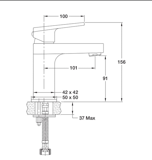 ENGLEFIELD MILANO BASIN MIXER - The Tile Collection™