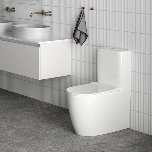 ELEMENTI UNO OVERHEIGHT CC BTW TOILET SUITE | TOP/BOTTOM INLET - The Tile Collection™