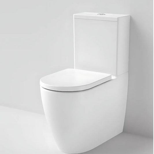 Caroma Urbane II Cleanflush® Wall Faced Close Coupled Toilet Suite (with GermGard®) - The Tile Collection™