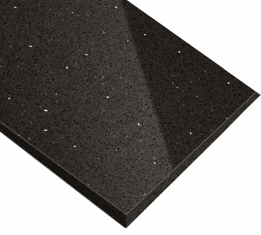 Diamond Black Vanity benchtop | Custom sizes available