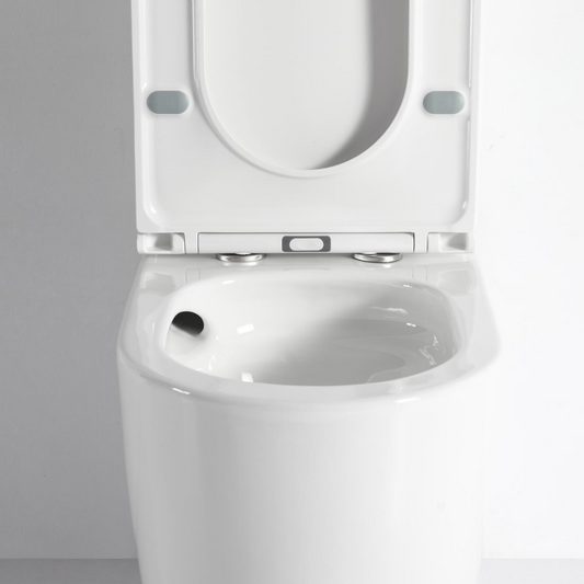 OCEANO OVERHEIGHT BACK TO WALL TOILET SUITE 660x370x850MM