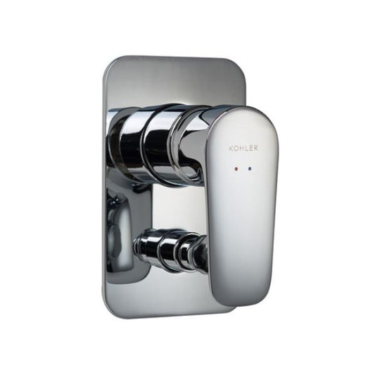 KOHLER ALEO SHOWER/BATH MIXER WITH DIVERTER POLISHED CHROME 160 X 100MM 25559A-CP - The Tile Collection™