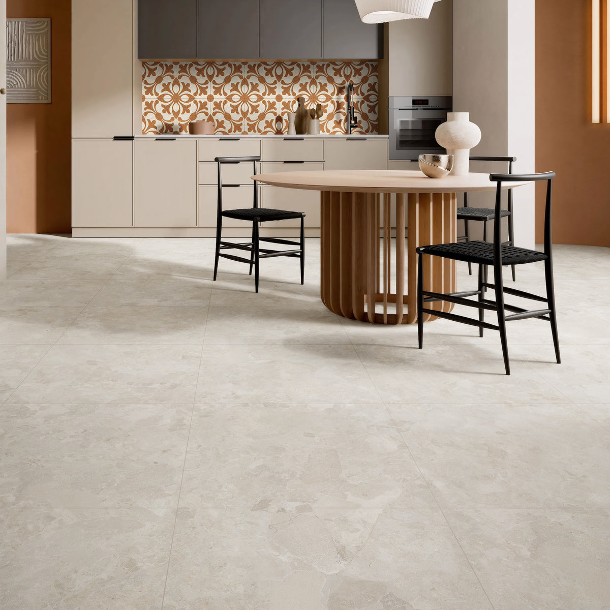 MATERA WHITE PORCELAIN TILE 600X600MM - $49/SQM