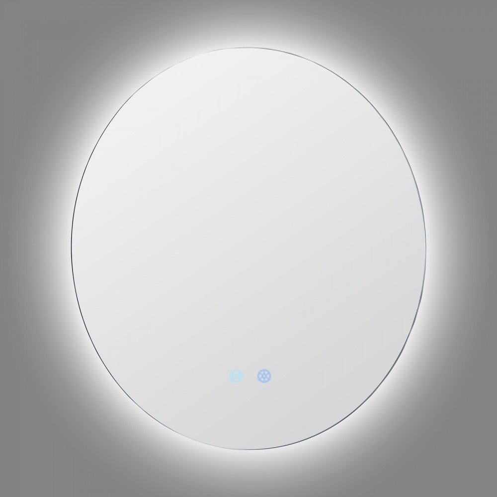 700MM ROUND BACKLIT LED MIRROR WITH MOTION SENSOR DEFOGGER | 3 COLOUR LIGHTS - The Tile Collection™