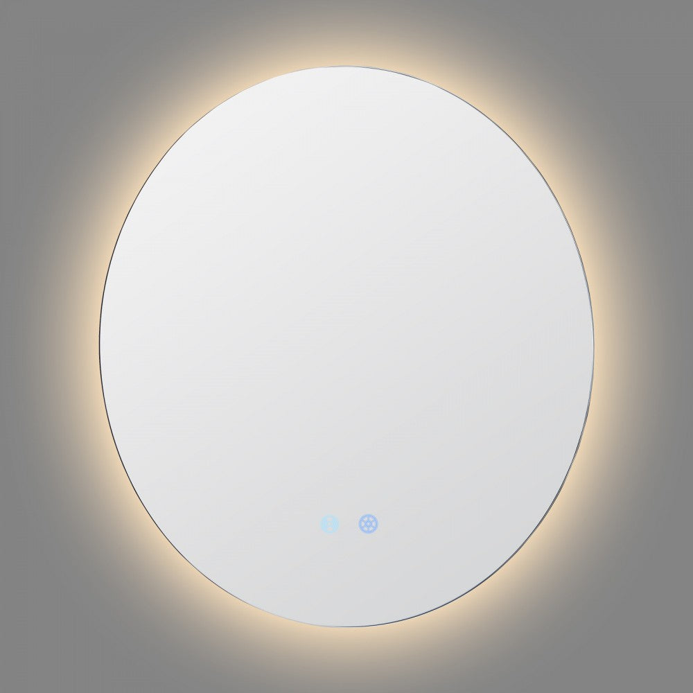 700MM ROUND BACKLIT LED MIRROR WITH MOTION SENSOR DEFOGGER | 3 COLOUR LIGHTS - The Tile Collection™
