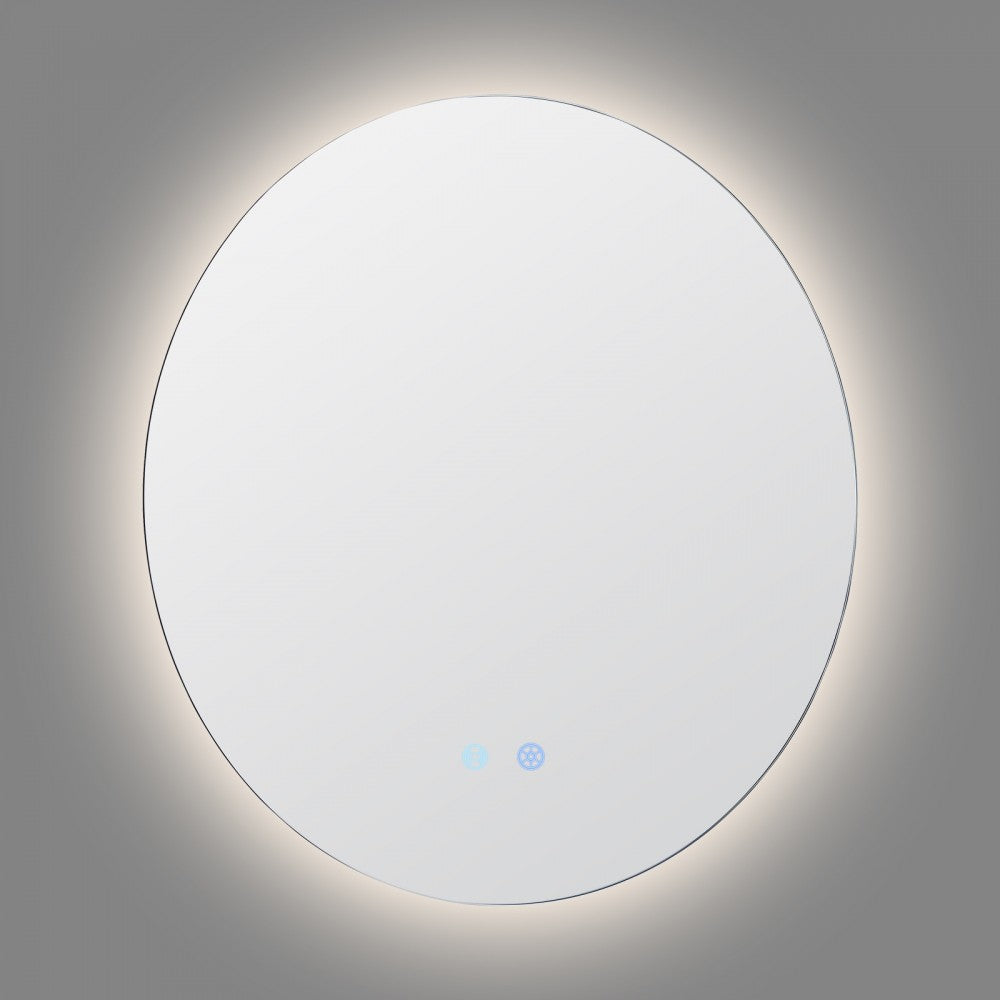 700MM ROUND BACKLIT LED MIRROR WITH MOTION SENSOR DEFOGGER | 3 COLOUR LIGHTS - The Tile Collection™