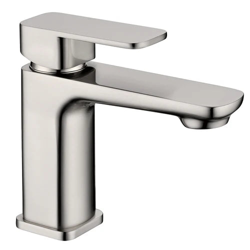 ZEPHYR VELA BASIN MIXER - BRUSHED NICKEL - The Tile Collection™