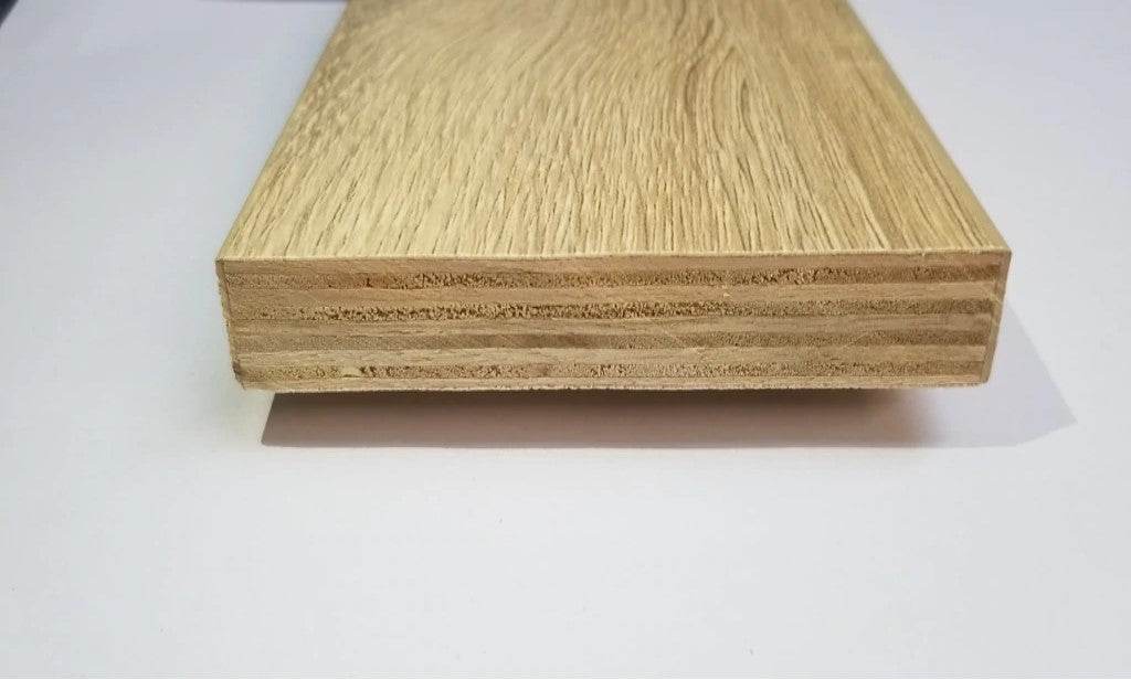 1200MM POLO LIGHT OAK PLYWOOD FREESTANDING VANITY DOUBLE BASIN - The Tile Collection™