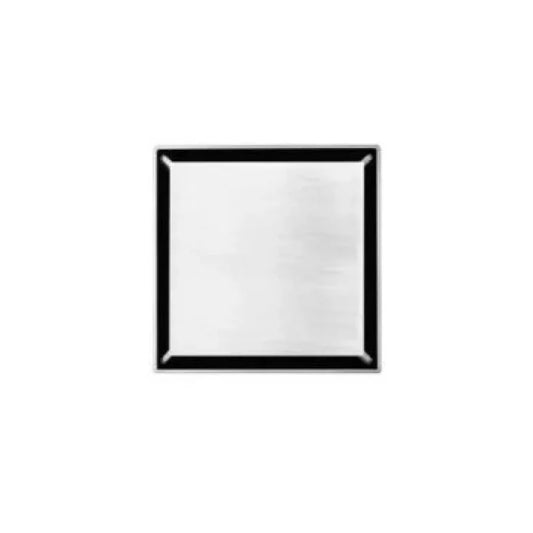 TRANQUILLITY POINT DRAIN SOLID INSERT - BRUSHED STAINLESS - The Tile Collection™