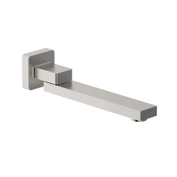 FUSION SQUARE SWIVEL BATH SPOUT 260MM - 5 COLOURS - The Tile Collection™