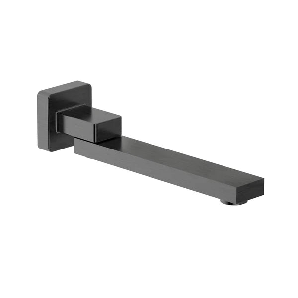 FUSION SQUARE SWIVEL BATH SPOUT 260MM - 5 COLOURS - The Tile Collection™
