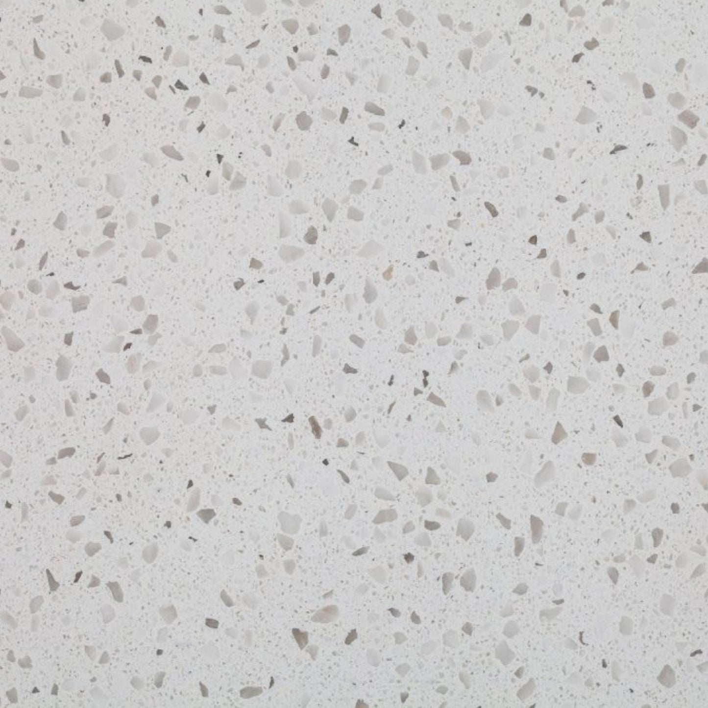 SNOW WHITE ENGINEERED STONE VANITY BENCHTOP - CUSTOM SIZES AVAILABLE