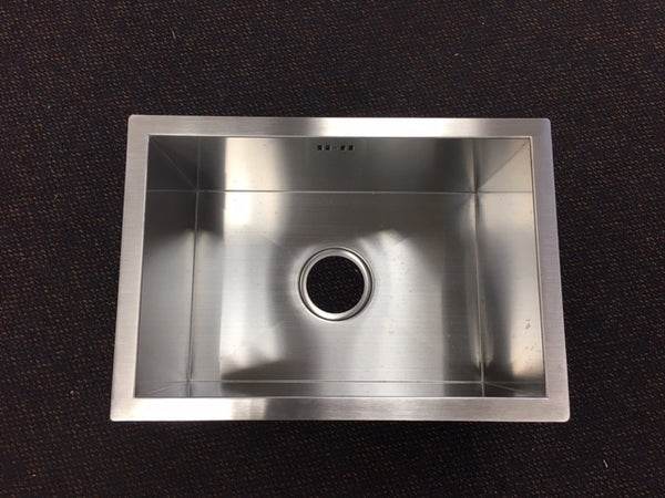 1200MM CHARRED ASH PLYWOOD LAUNDRY STATION | STONE BENCHTOP | STAINLESS STEEL SINK - The Tile Collection™