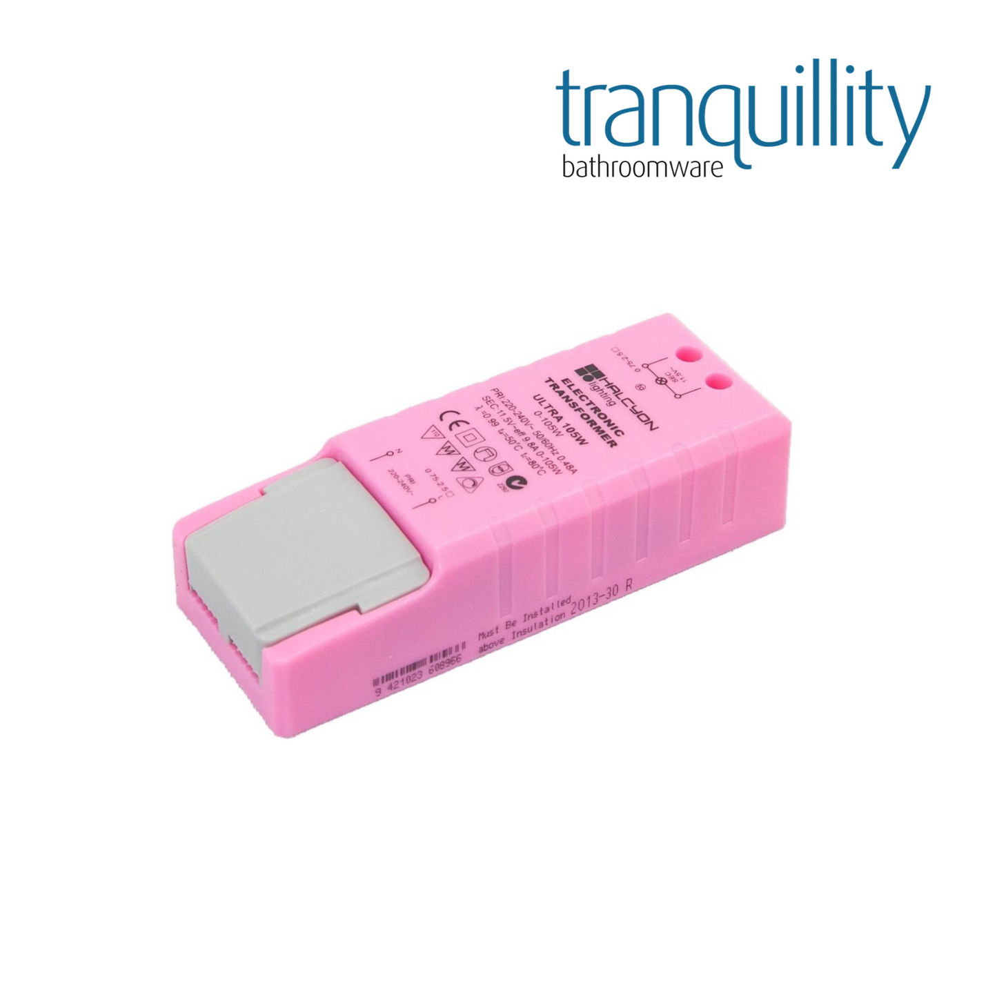 TRANQUILLITY TRANSFORMER 100 WATTS FOR SINGLE HEATED TOWEL BARS - The Tile Collection™