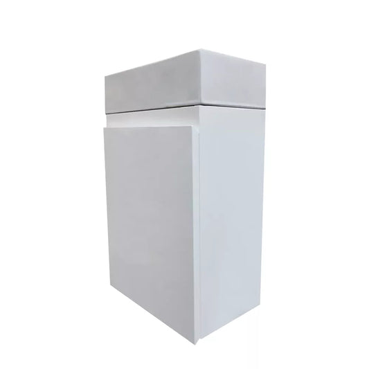 PICCOLO 400MM WHITE PLYWOOD WALL HUNG VANITY WHITE - The Tile Collection™