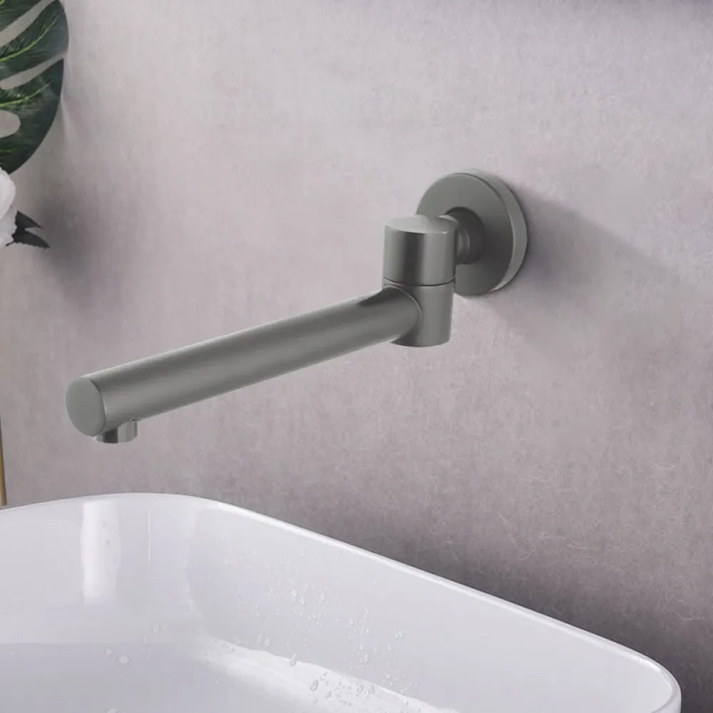 OPAL ROUND SWIVEL BATH SPOUT 250MM - 5 COLOURS - The Tile Collection™