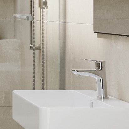ELEMENTI CURA BASIN MIXER CHROME - The Tile Collection™