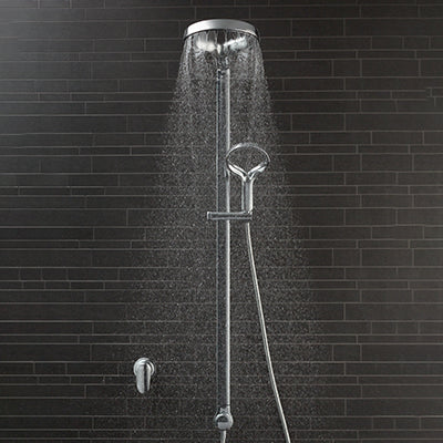 METHVEN AURAJET AIO SHOWER SYSTEM -CHROME - The Tile Collection™