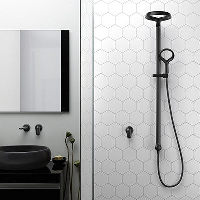 METHVEN AIO SHOWER / BATH MIXER- MATTE BLACK - The Tile Collection™