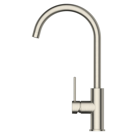 METHVEN MINIMALIST MK2 GOOSENECK SINK MIXER -BRUSHED NICKEL - The Tile Collection™